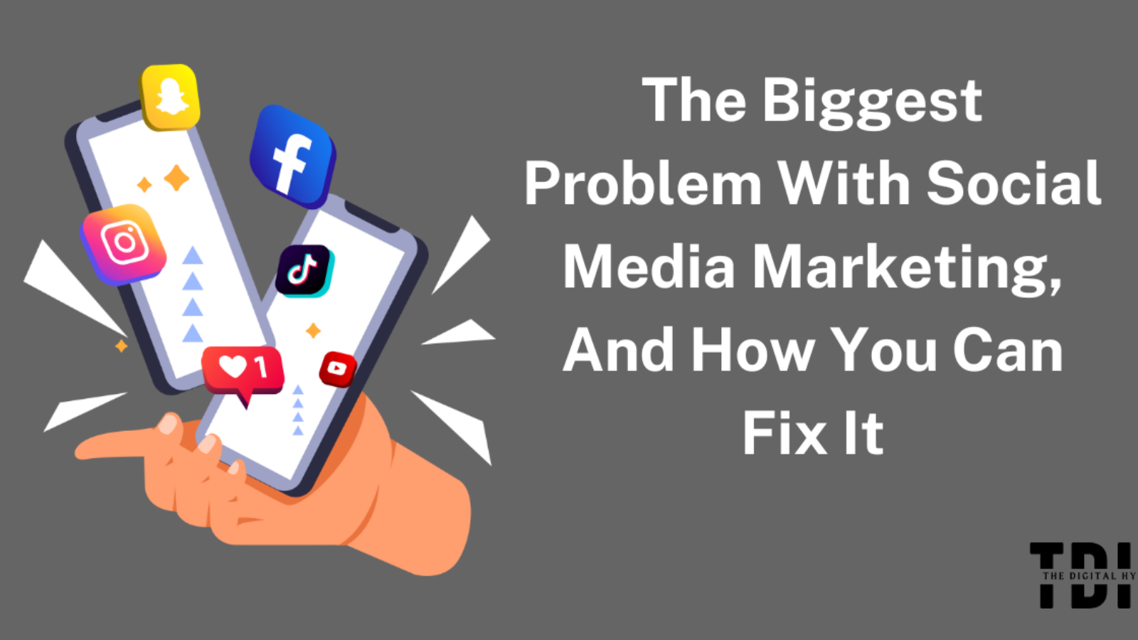 biggest problem with social media marketing