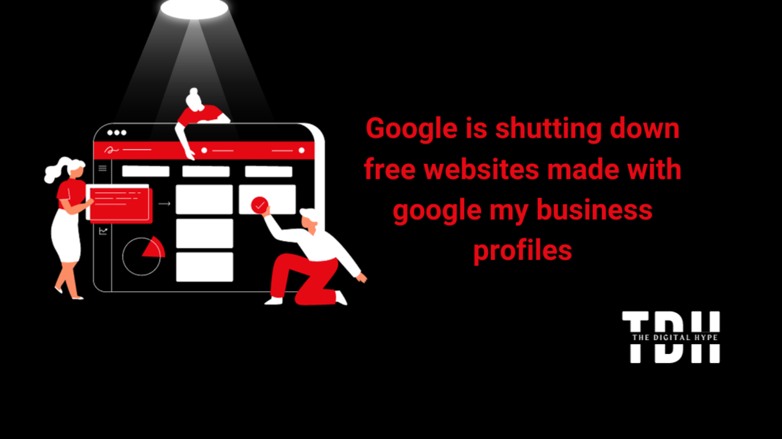 Google my business website